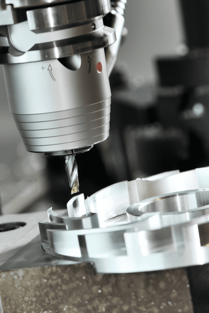 Machining of an aircraft component